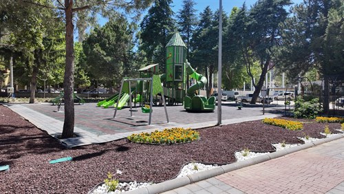 Gülistan park ve yaşam alanı tamamlandı